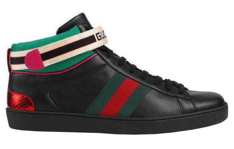 Gucci Ace High 'Black Red Green' 圖 2