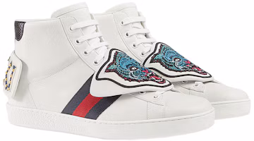 Order Gucci Ace High ''Abnehmbare Patches - Weiß'' 478194-DOPV0-9181