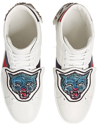 Gucci Ace High 'Parches Removibles - Blanco' 478194-DOPV0-9181 Lookbook Gucci Ace High 'Parches Removibles - Blanco' 478194-DOPV0-9181