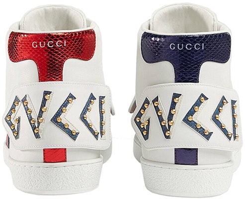 Gucci Ace High 'Parches Removibles - Blanco' 478194-DOPV0-9181 Shop Gucci Ace High 'Parches Removibles - Blanco' 478194-DOPV0-9181