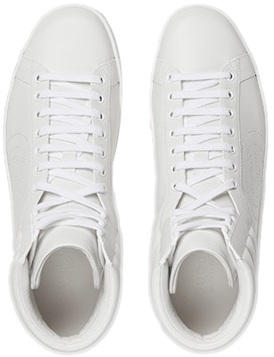 Gucci Ace 高帮篮球鞋 '白色' 625672-1XG10-9110 Shop Gucci Ace 高帮篮球鞋 '白色' 625672-1XG10-9110