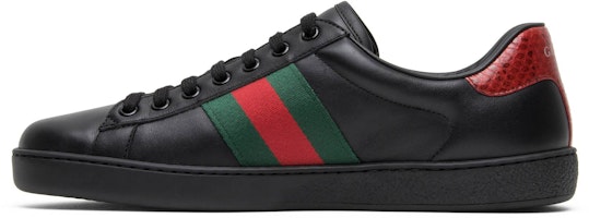 Gucci Ace Cuero 'Negro' 386750-A38D0-1078 Lookbook Gucci Ace Cuero 'Negro' 386750-A38D0-1078