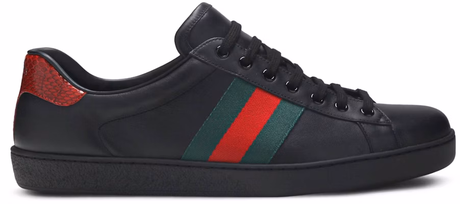 Gucci Ace Cuero 'Negro' 386750-02JR0-1078 Buy Gucci Ace Cuero 'Negro' 386750-02JR0-1078