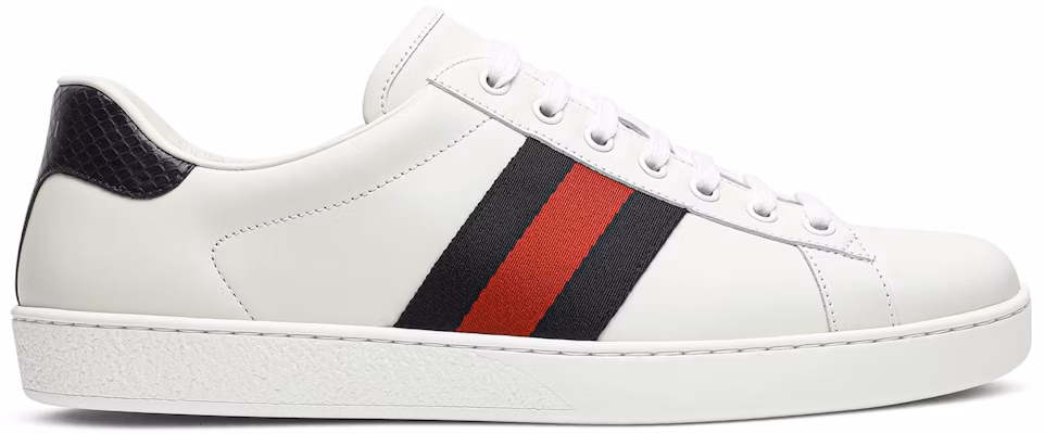 Gucci Ace Leather 'Blue' 386750-A38D0-9072 Buy Gucci Ace Leather 'Blue' 386750-A38D0-9072