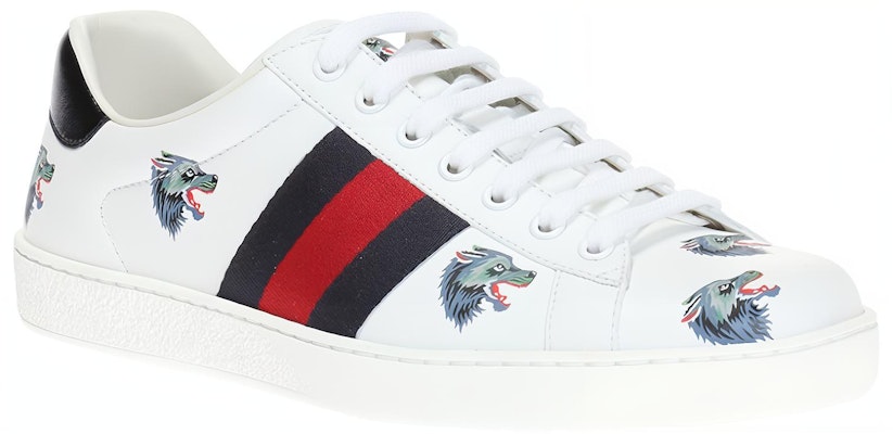 Gucci Ace de Cuero 'Lobo' 386750-0H810-9082 Shop Gucci Ace de Cuero 'Lobo' 386750-0H810-9082