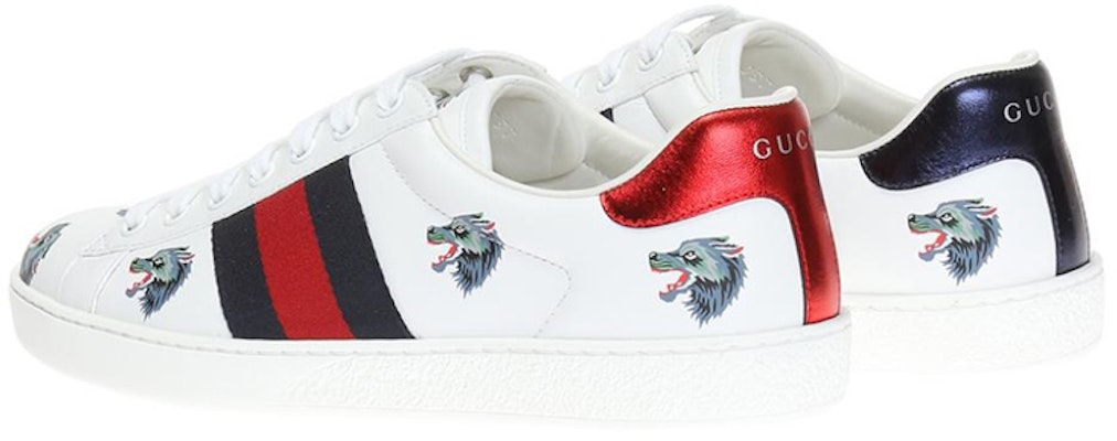 Gucci Ace de Cuero 'Lobo' 386750-0H810-9082 Purchase Gucci Ace de Cuero 'Lobo' 386750-0H810-9082