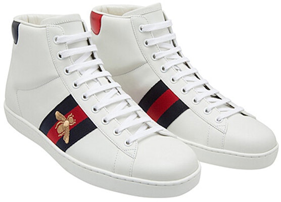 Gucci Ace de Cuero Alto 'Blanco' 501803-DOPE0-9095 Shop Gucci Ace de Cuero Alto 'Blanco' 501803-DOPE0-9095