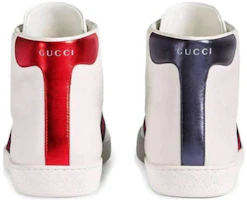 Purchase Gucci Ace Leder High ''Weiß'' 501803-DOPE0-9095