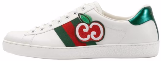 Gucci Ace Low 'GG Apple Patch - White' 611376 DOPE0 9064 Gucci Ace Low 'GG Apple Patch - White' 611376 DOPE0 9064