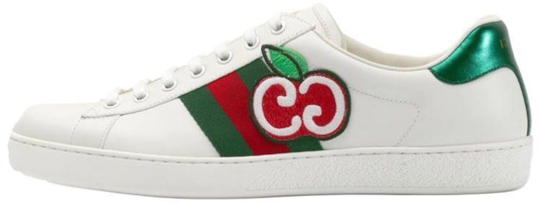 Gucci Ace Low 'GG Apple Patch - White' 611376 DOPE0 9064 Buy Gucci Ace Low 'GG Apple Patch - White' 611376 DOPE0 9064