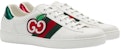 Gucci Ace Low 'GG Apple Patch - Putih' 611376 DOPE0 9064