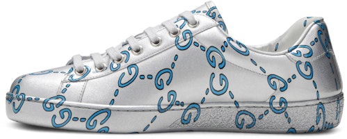 Gucci Ace Low 'GG Monogram' Sepatu 548938-03J00-1905 Lookbook Gucci Ace Low 'GG Monogram' Sepatu 548938-03J00-1905