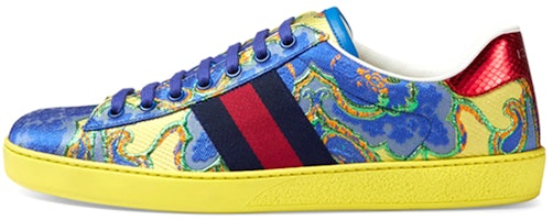 Gucci Ace Low 'Tie Dye Blue' 431693-KZ530-7260 Gucci Ace Low 'Tie Dye Blue' 431693-KZ530-7260