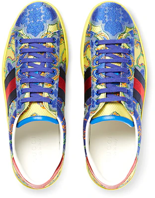 Gucci Ace Low ''Tie Dye Blu'' 431693-KZ530-7260 Lookbook Gucci Ace Low ''Tie Dye Blu'' 431693-KZ530-7260