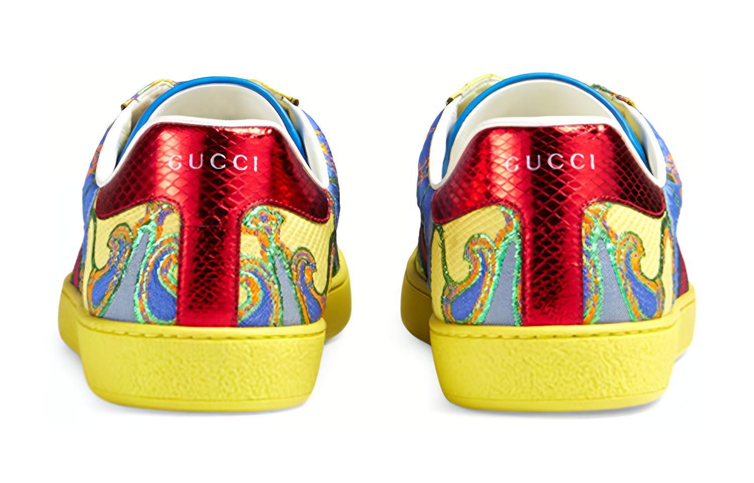 Shop Gucci Ace Low ''Tie Dye Blu'' 431693-KZ530-7260