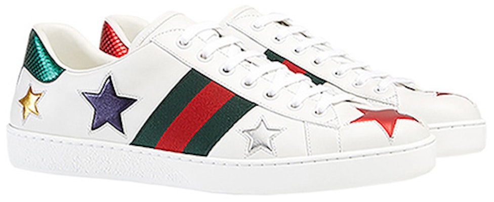 Gucci Ace 'Putih' Metalik 452502-DOP50-9076 Shop Gucci Ace 'Putih' Metalik 452502-DOP50-9076