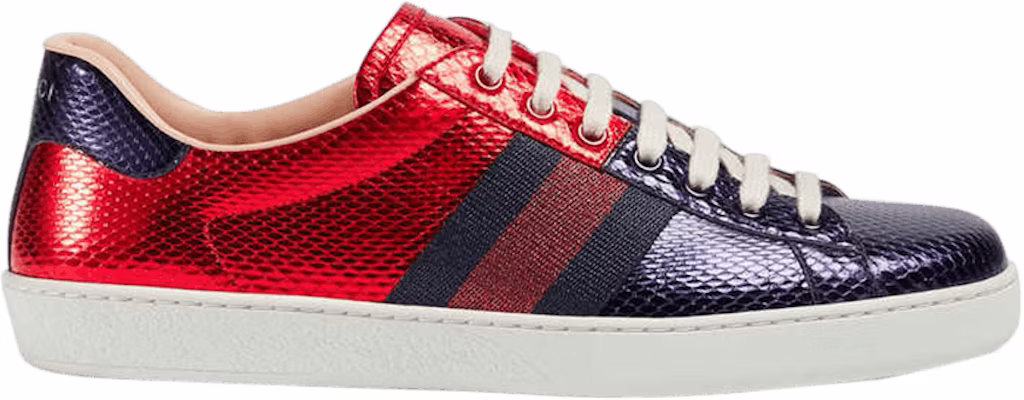Gucci Ace Piel de Serpiente Metálica 'Rojo' 451510-E9W90-4082 Buy Gucci Ace Piel de Serpiente Metálica 'Rojo' 451510-E9W90-4082