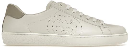 Gucci Ace Perforated Interlocking G White 718759-AYO70-9094 Gucci Ace Perforated Interlocking G White 718759-AYO70-9094