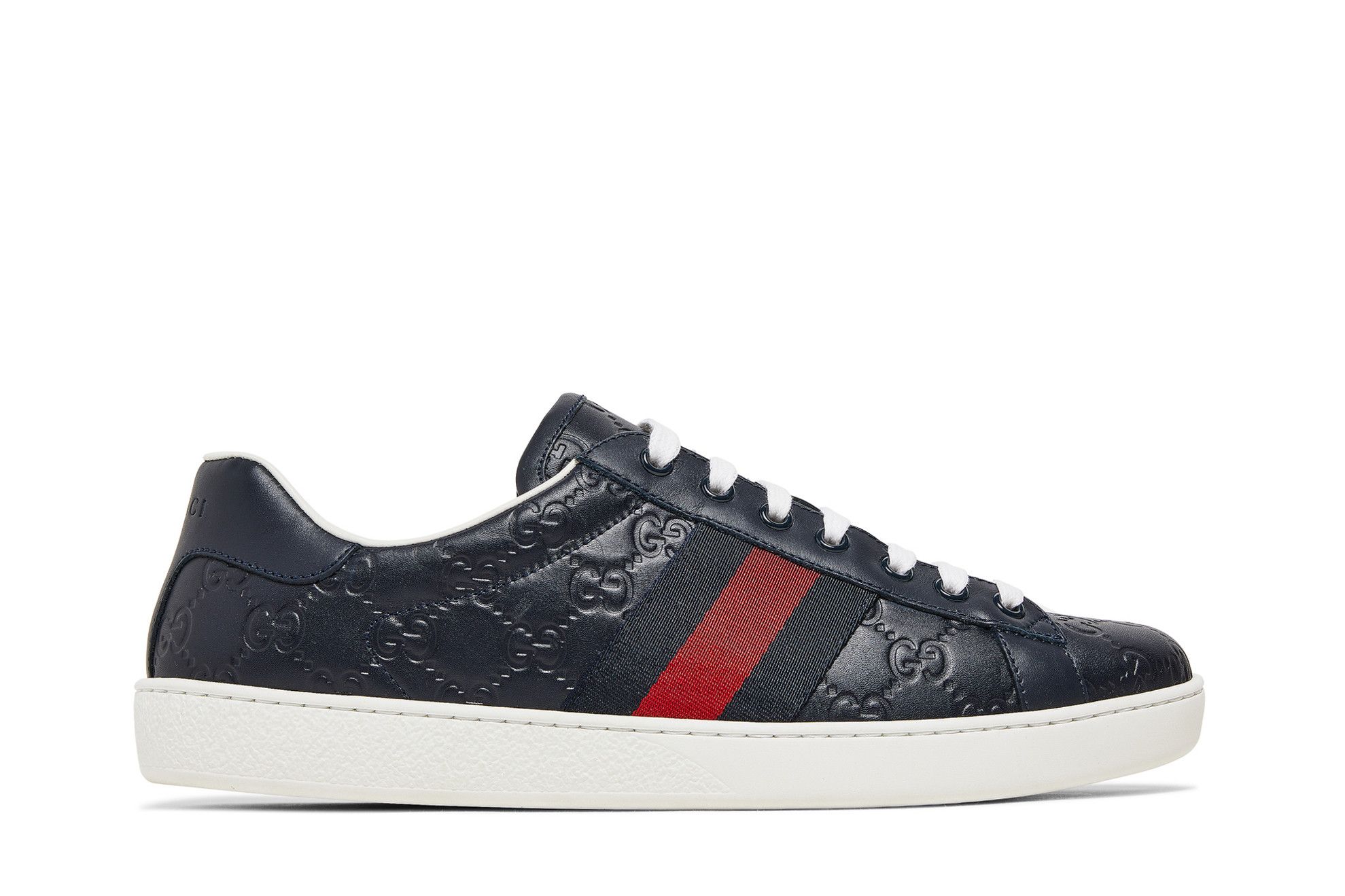 Gucci Ace Signature 'Blue' 386750-CWCG0-4072