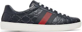 Buy Gucci Ace Signature ''Bleu'' 386750-CWCG0-4072