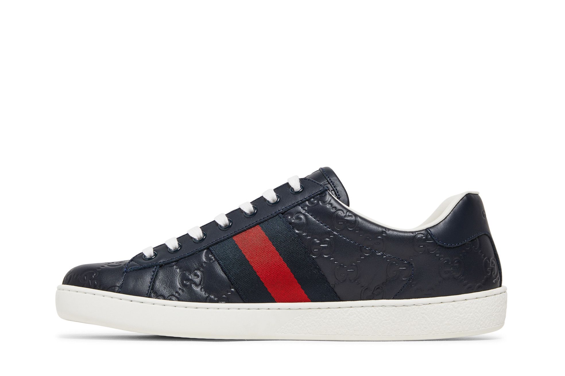 Lookbook Gucci Ace Signature ''Bleu'' 386750-CWCG0-4072
