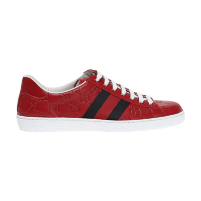 Gucci Ace Signature 'Red'
