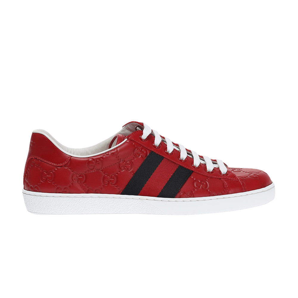 Gucci Ace Signature 'Red' ‎386750-CWCG0-6485