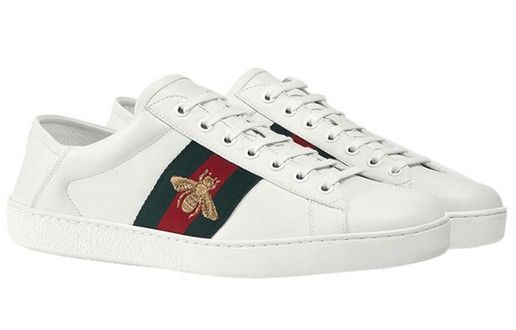 Lookbook Gucci Ace Talón Suave 'Blanco' 473762-A9L60-9067