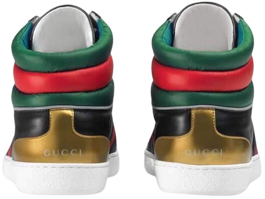 Gucci Ace Stripe High 'Black' 548689-0RDQ0-1084 Shop Gucci Ace Stripe High 'Black' 548689-0RDQ0-1084