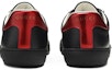 Details for Gucci Ace Stripe Kulit 'Hitam' 523469-0FIV0-1076
