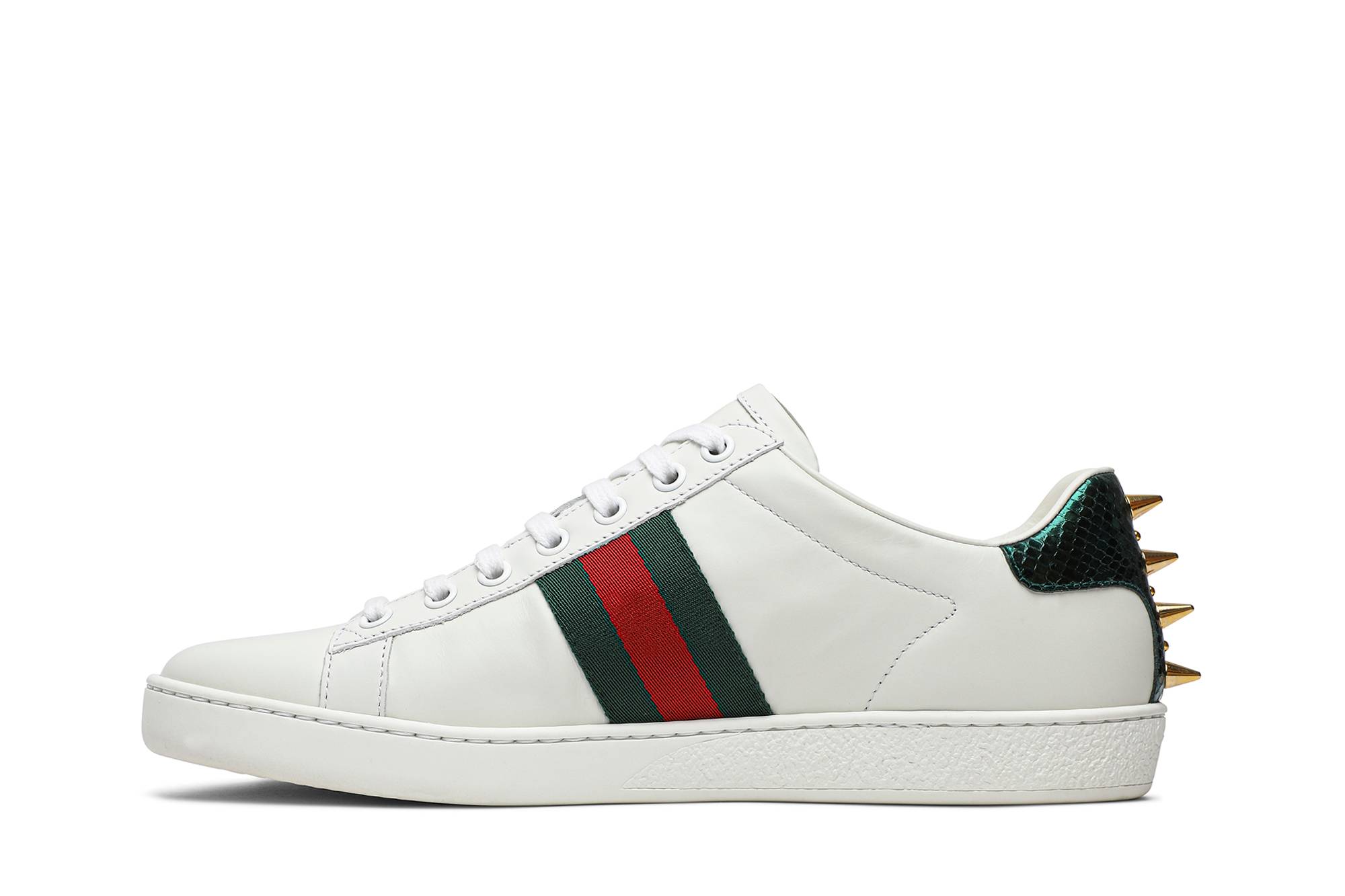 Lookbook (女款) Gucci Ace 鉚釘 '白色' 431887-A38G0-9064