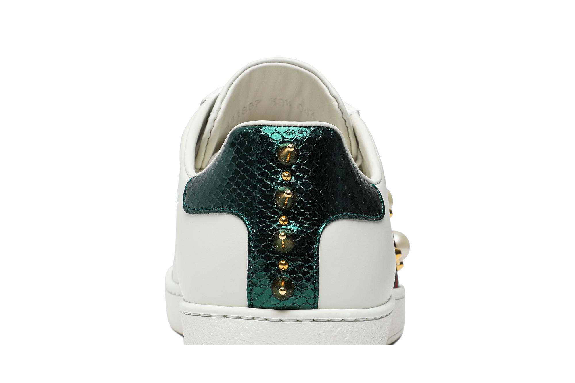 Sizing (女款) Gucci Ace 鉚釘 '白色' 431887-A38G0-9064