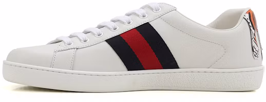 Gucci Ace Vintage Web Lace-Up 'Tiger Patch' 456229-A38D0-9072 Gucci Ace Vintage Web Lace-Up 'Tiger Patch' 456229-A38D0-9072