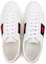 Purchase Gucci Ace Vintage Web Lace-Up 'Tiger Patch' Sepatu Pria Original 456229-A38D0-9072