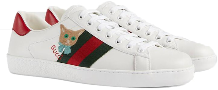 Gucci Ace Low 'Gato' 663219-1XG60-9065 Order Gucci Ace Low 'Gato' 663219-1XG60-9065