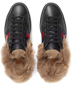 Gucci Ace Wool Sulaman 'Bee - Hitam' 496093-0FI50-1093 Shop Gucci Ace Wool Sulaman 'Bee - Hitam' 496093-0FI50-1093