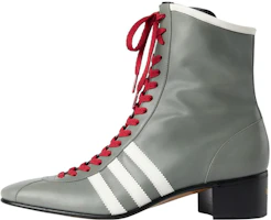 Gucci adidas Originals x Leather Fashion Sneaker Boots 'Grey' 714871-AABAA-1545 Gucci adidas Originals x Leather Fashion Sneaker Boots 'Grey' 714871-AABAA-1545