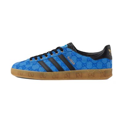 adidas Gucci Gazelle Blue GG Monogram