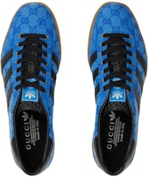 adidas x Gucci Gazelle Biru GG Monogram 737967-FAAW3-4349 Lookbook adidas x Gucci Gazelle Biru GG Monogram 737967-FAAW3-4349