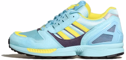 Gucci Adidas Originals ZX 8000 Sneakers 'Aqua Blue Yellow Brown' 721936-AAA9L-4644 Gucci Adidas Originals ZX 8000 Sneakers 'Aqua Blue Yellow Brown' 721936-AAA9L-4644