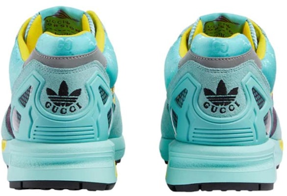 Gucci Adidas Originals ZX 8000 Sepatu 'Aqua Biru Kuning Coklat' 721936-AAA9L-4644 Purchase Gucci Adidas Originals ZX 8000 Sepatu 'Aqua Biru Kuning Coklat' 721936-AAA9L-4644