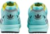 Gucci Adidas Originals ZX 8000 Sneakers 'Biru Aqua Kuning Coklat' 721936-AAA9L-4644