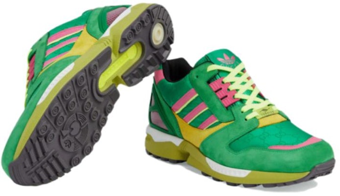 Sepatu Gucci Adidas Original ZX 8000 'Hijau Kuning Merah Muda' 721937-AAA89-3749 Details for Sepatu Gucci Adidas Original ZX 8000 'Hijau Kuning Merah Muda' 721937-AAA89-3749