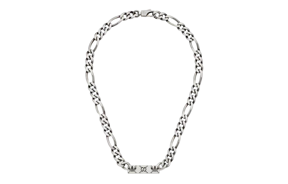 GUCCI Adidas x Gucci Collaboration Horsebit Chain Necklace 710077-J8400-0728