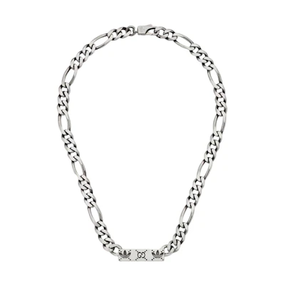 GUCCI Adidas Gucci Collaboration Horsebit Chain Necklace 710077-J8400-0728