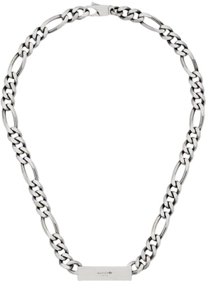 GUCCI Adidas x Gucci Collaboration Horsebit Chain Necklace 710077-J8400-0728 Lookbook GUCCI Adidas x Gucci Collaboration Horsebit Chain Necklace 710077-J8400-0728