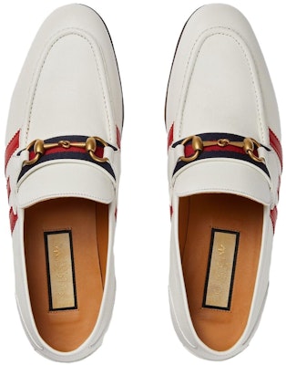 Gucci adidas x Sepatu Loafer Kulit Slip-On 'Putih' 702283-1DOQ0-9153 Purchase Gucci adidas x Sepatu Loafer Kulit Slip-On 'Putih' 702283-1DOQ0-9153