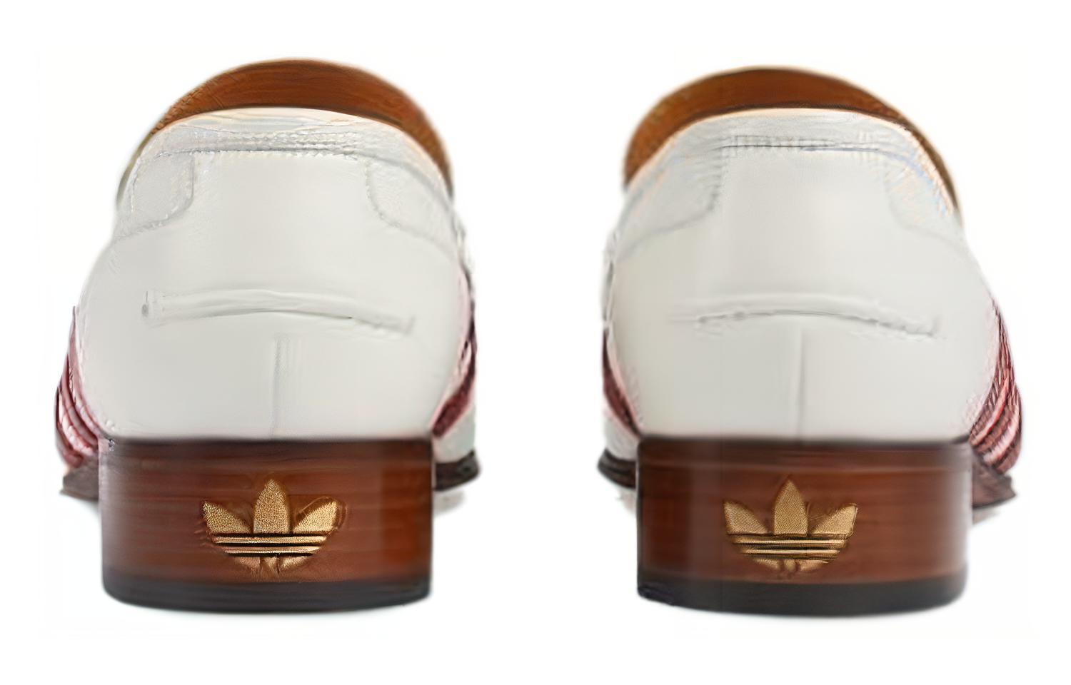 Details for Gucci adidas x Leder Slip-On Loafer ''Weiß'' 702283-1DOQ0-9153