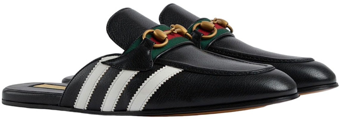 グッチ adidas X スリッパ ホースビット (黒) 721481-AAA71-1090 Order グッチ adidas X スリッパ ホースビット (黒) 721481-AAA71-1090