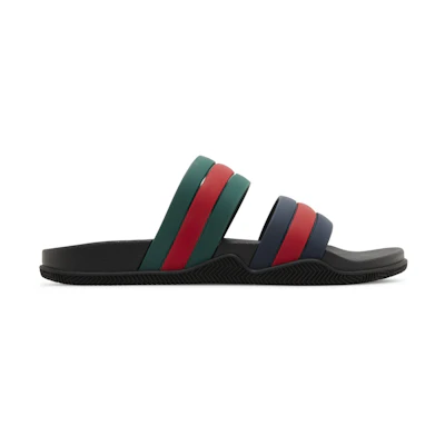 Gucci Agrado GRG Rubber Slide 'Black'